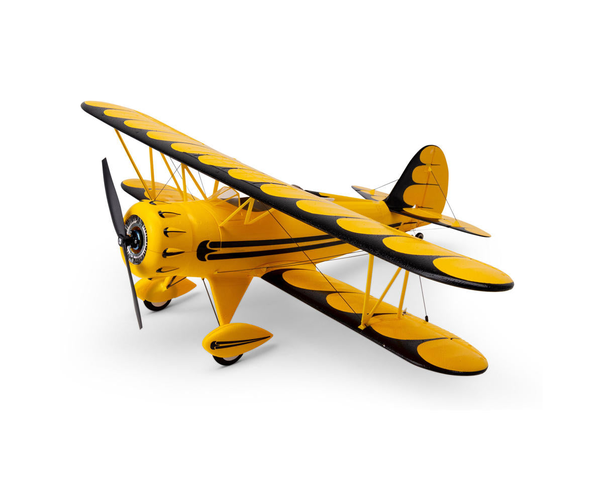 E-flite UMX WACO BNF Basic with AS3X and SAFE Select, Yellow